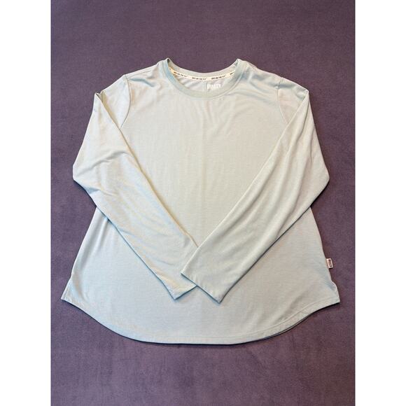 Duluth Trading Co Tops - Duluth Trading Women's Dry on the Fly Long Sleeve Crewneck Mint Green Women’s LG